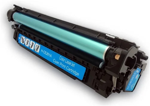 HP 648A Compatible Toner Cartridge, Cyan 11K Yield Remanufactured, CE261A