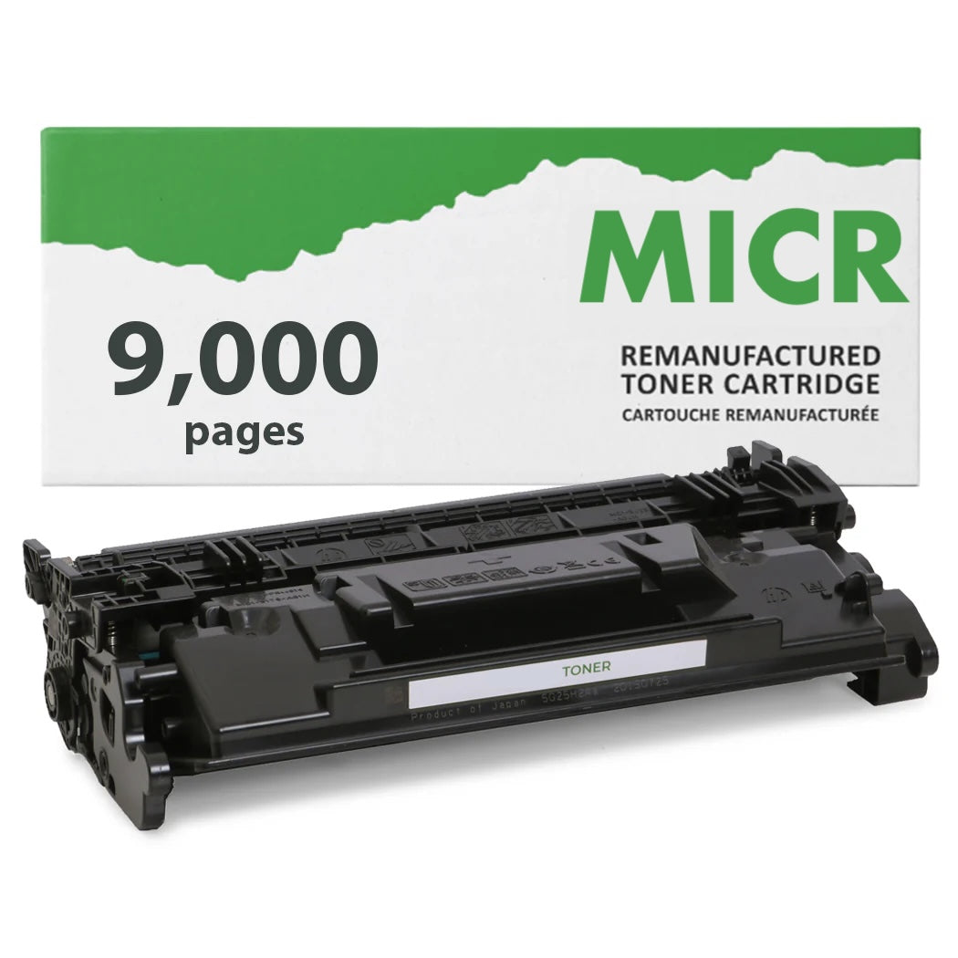 HP LaserJet M501 M506 M527 E50045 MICR Toner Cartridge for Secure Check Printing CF287A (HP 87A)