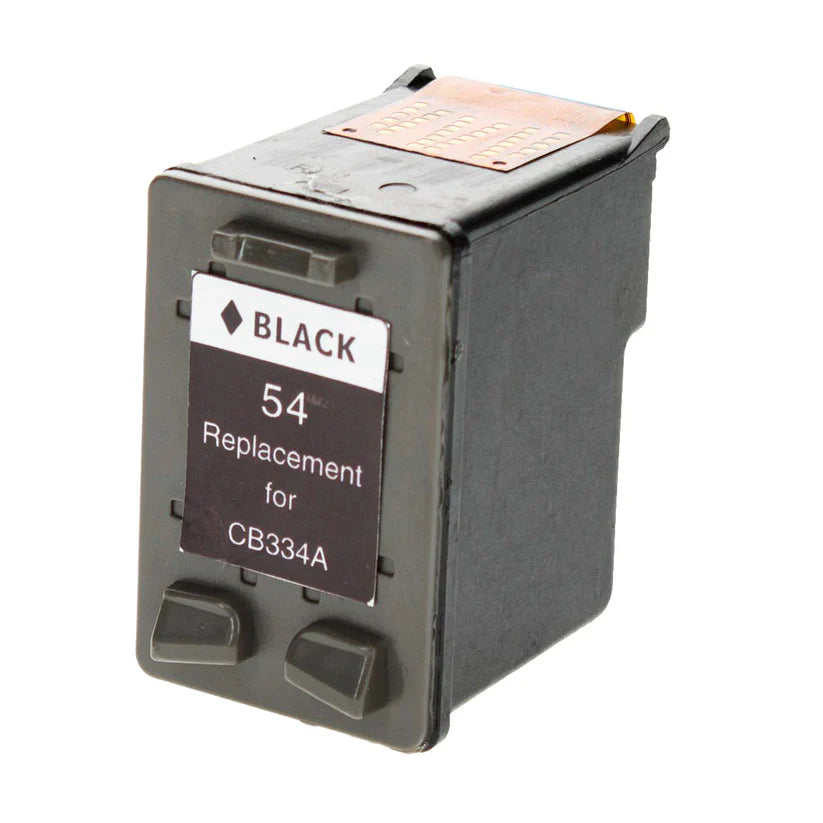 HP 54 Remanufactured InkJet Cartridge Black 600 High Yield, CB334AN