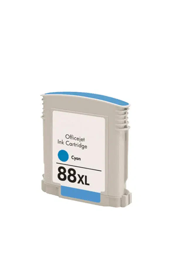 HP 88XL Remanufactured InkJet Cartridge Cyan 1540 High Yield, C9386AN