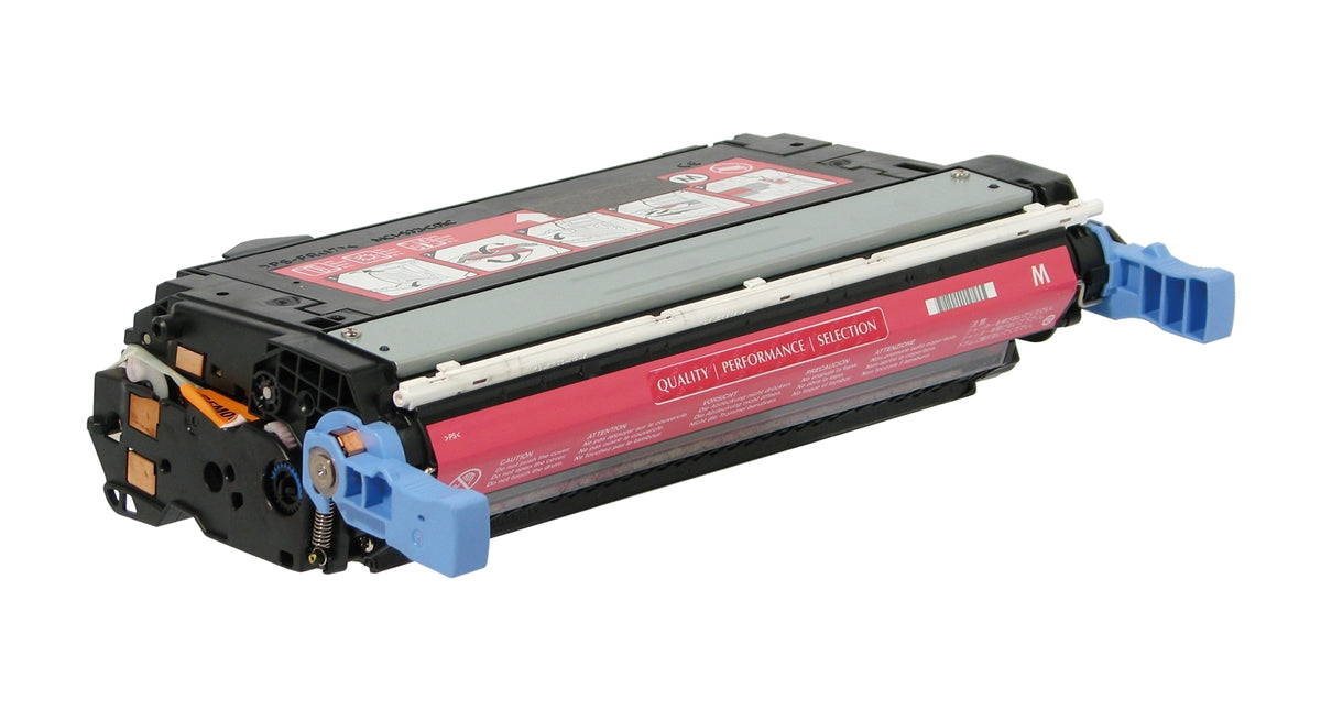 HP 642A Compatible Toner Cartridge, Magenta Remanufactured 7.5K Yield, CB403A