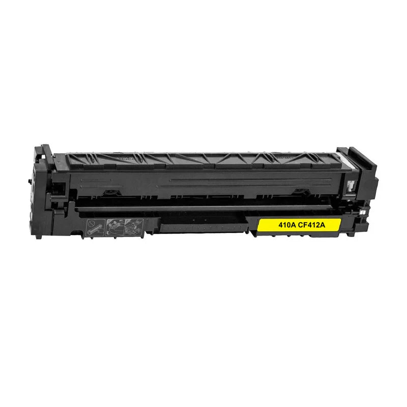 HP 410A Compatible Toner Cartridge, Yellow 2.3K Yield, CF412A