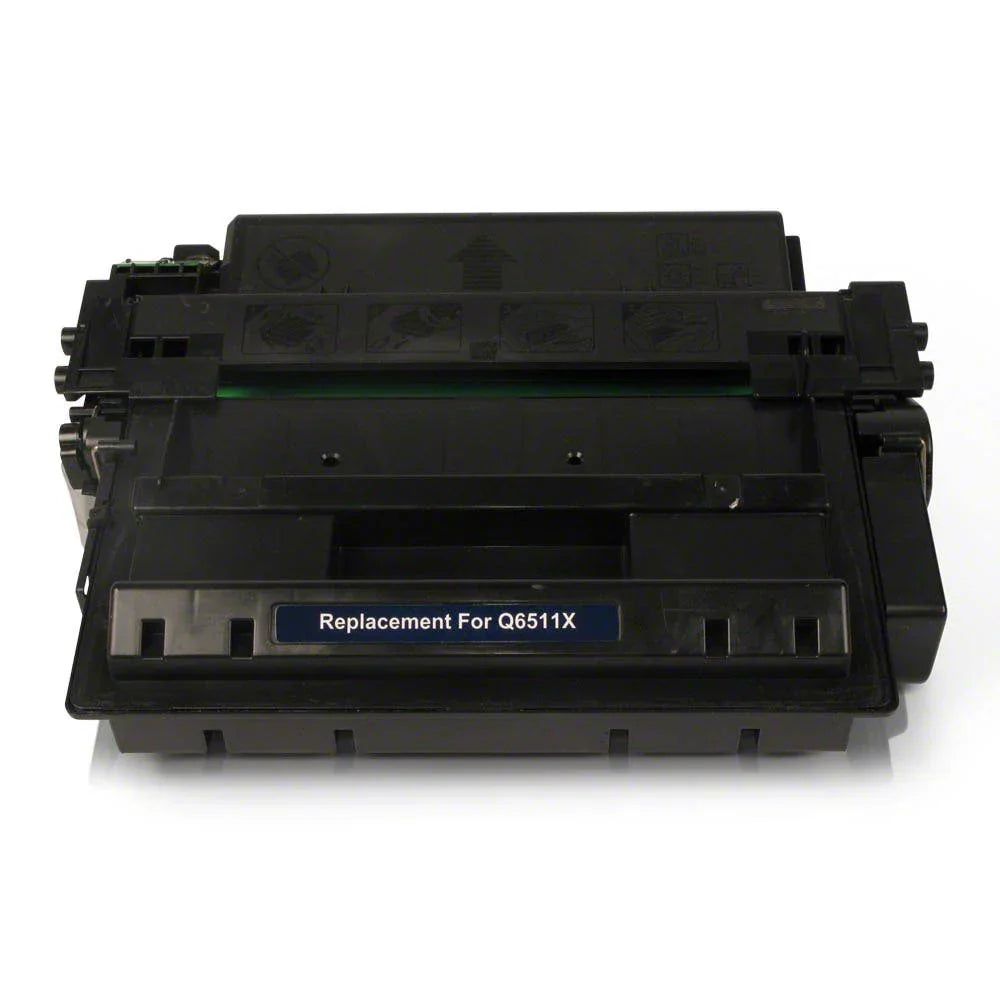 HP 11X Compatible Toner Cartridge Black 12K High Yield, Q6511X
