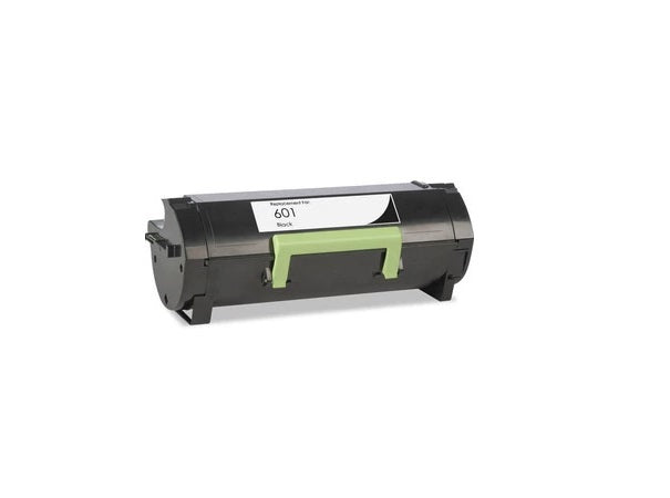 Lexmark 601 Toner Cartridge, Black 2.5K Yield, 60F1000