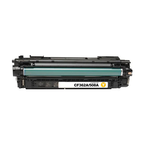 HP 508A Compatible Toner Cartridge, Yellow 5K Yield, CF362A