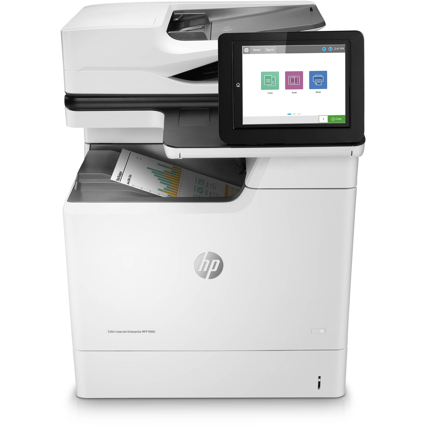 HP Color LaserJet Enterprise M681dh All-In-One Laser New Open Box J8A10A