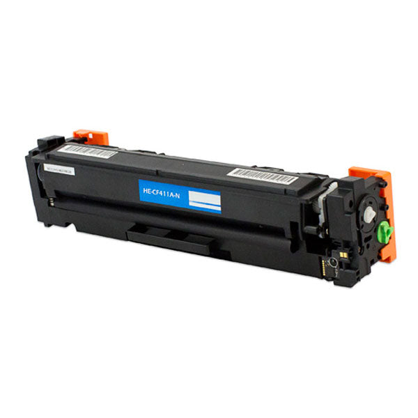 HP 410A Compatible Toner Cartridge, Cyan 2.3K Yield, CF411A