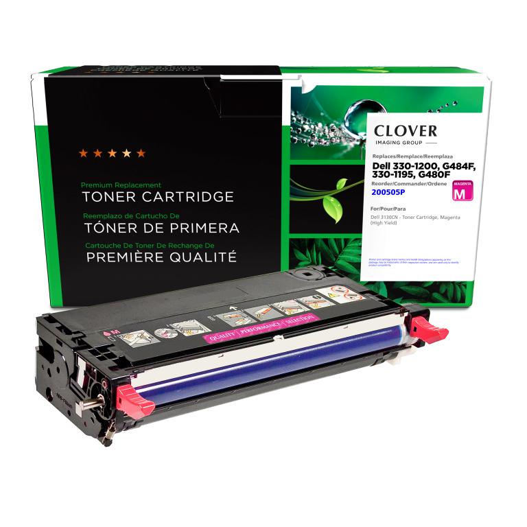High Yield Magenta Toner Cartridge for Dell 3130