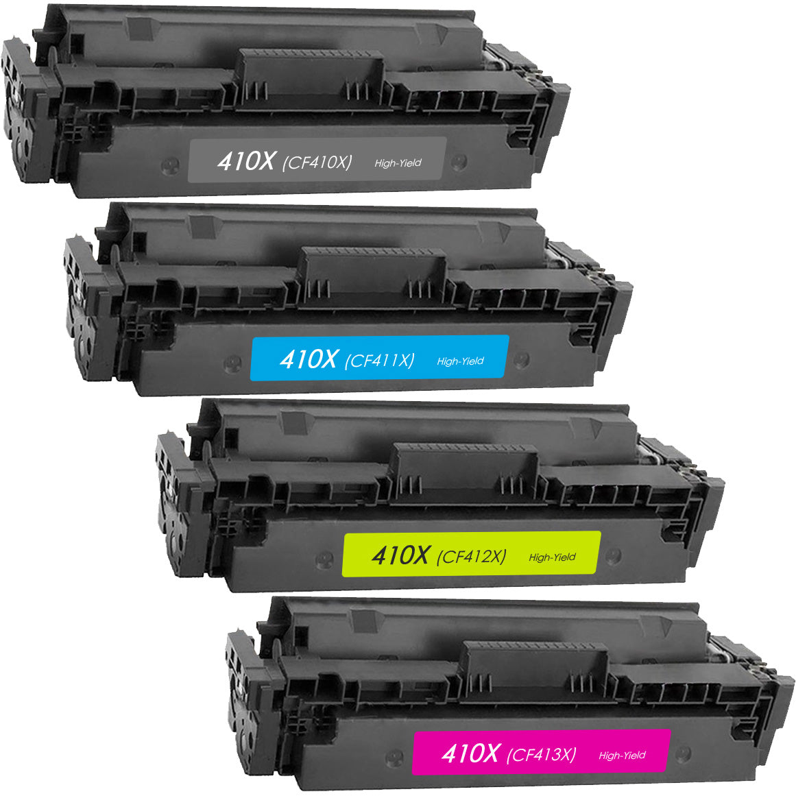 HP LaserJet M452 M477 Series Compatible Toner Value Pack CF410X CF411X CF412X CF413X