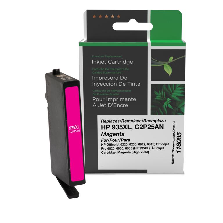 High Yield Magenta Ink Cartridge for HP C2P25AN (HP 935XL)