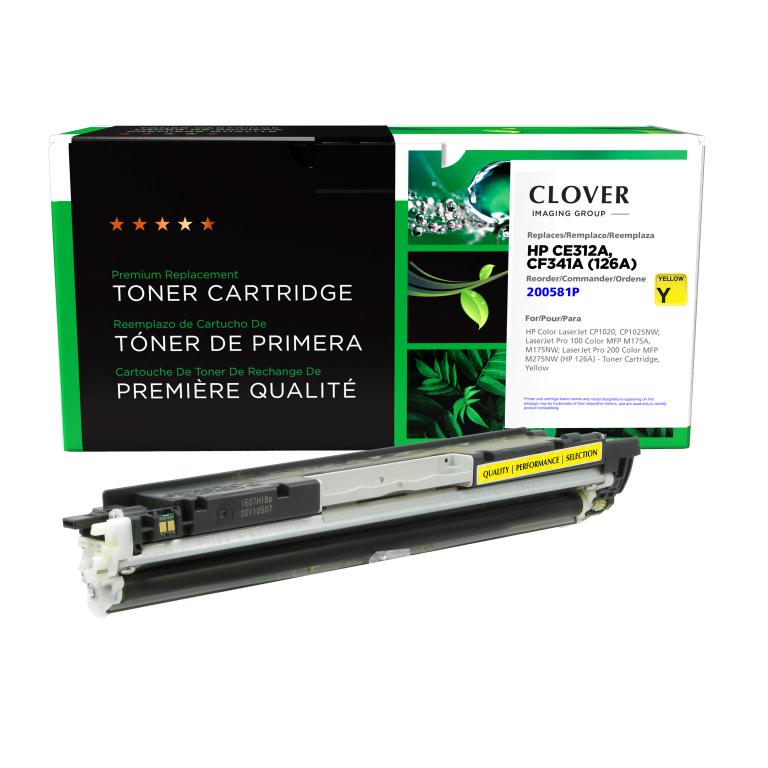 Yellow Toner Cartridge for HP CE312A (HP 126A)
