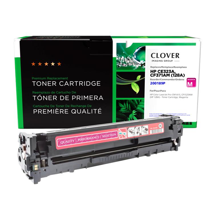 HP Color LaserJet Pro CM1415, CP1525NW, Magenta Toner Cartridge, CE323A