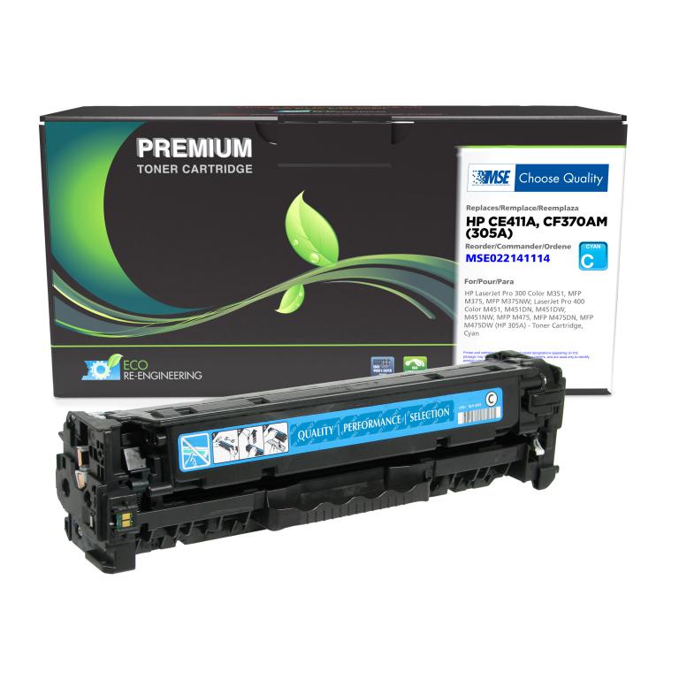 Cyan Toner Cartridge for HP CE411A (HP 305A)