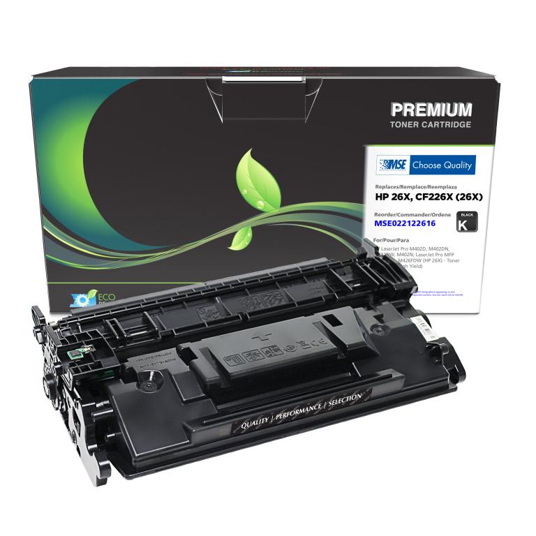 High Yield Toner Cartridge for HP CF226X (HP 26X)