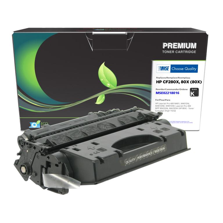High Yield Toner Cartridge for HP CF280X (HP 80X)