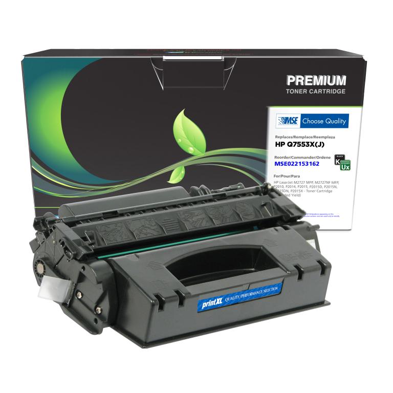 Extended Yield Toner Cartridge for HP Q7553X