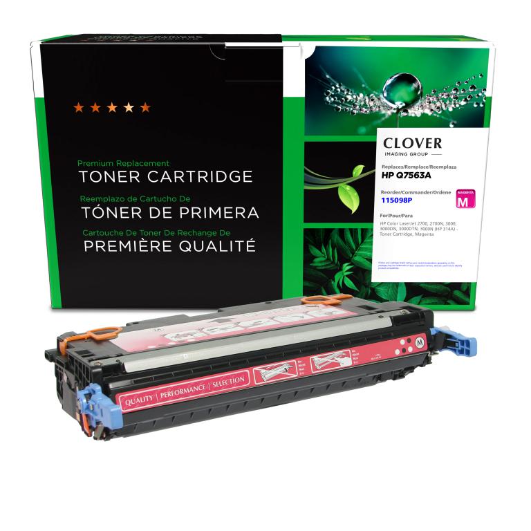 Magenta Toner Cartridge for HP Q7563A (HP 314A)