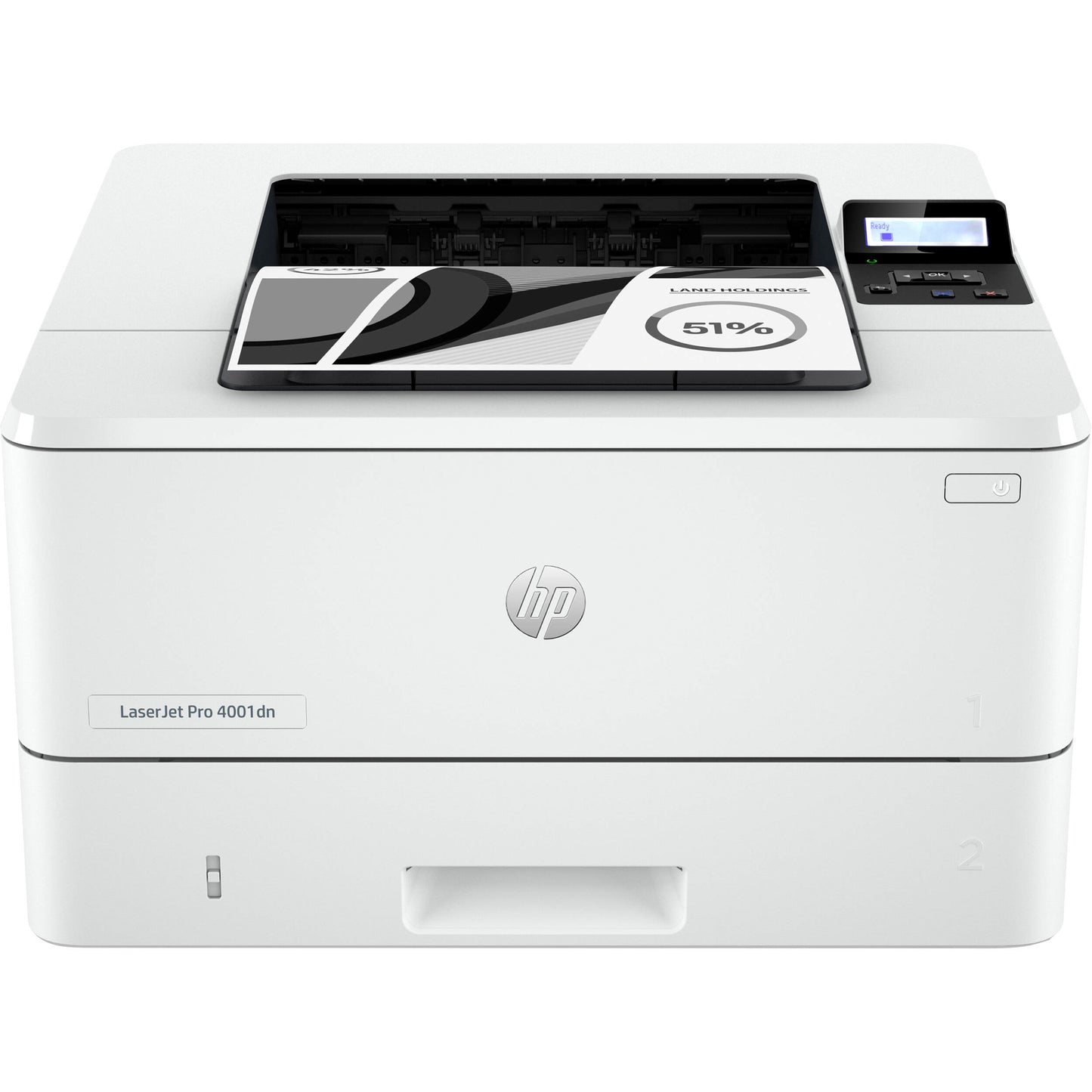 HP LaserJet Pro 4001DN (MICR Bundle) Monochrome printer, 2Z600F