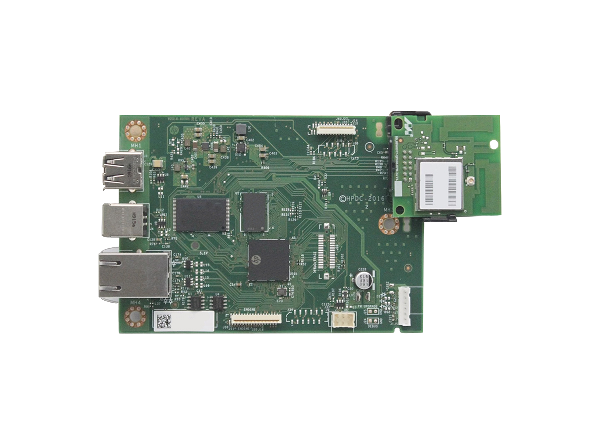 HP Color LaserJet Pro M454dw Formatter board (Refurbished), W2Q19-60001