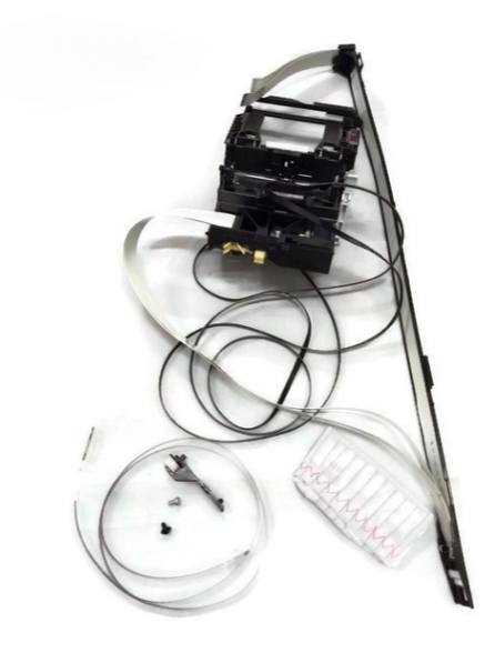 HP T520/100/120/125/130/525/530 AmpXL 24 Carriage Assembly W-Belt, CQ890-60239