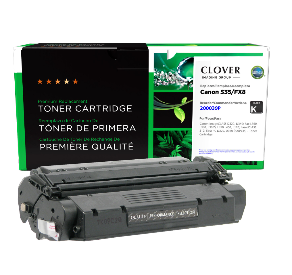 Canon imageCLASS D320, D340,L360, L380, L380S, L390 L400, L170, D320, D340, Universal Toner Cartridge, 7833A001AA/8955A001AA (S35/FX8)