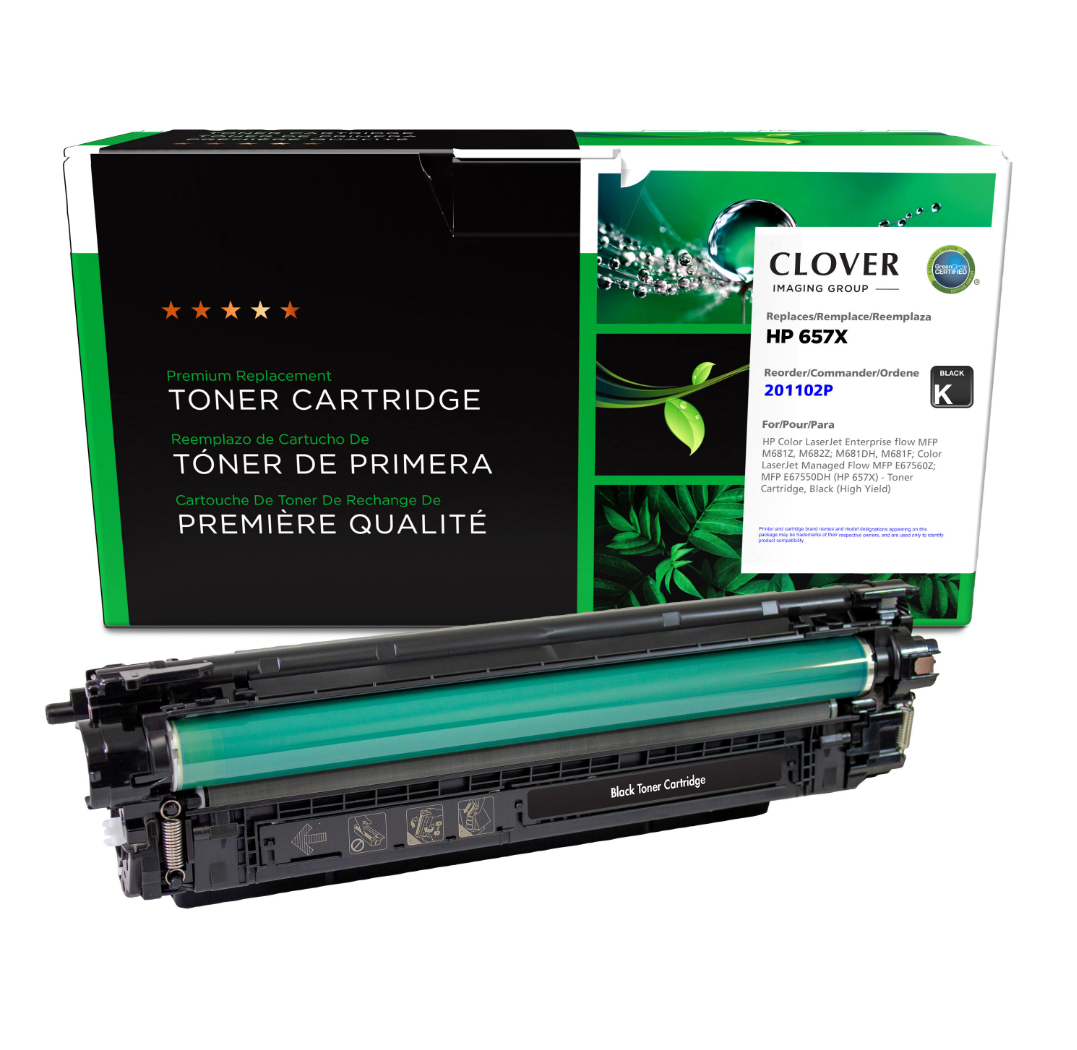 HP M681Z, E67660Z, M681F, E67550DH High Yield Black Toner 657X 201102P