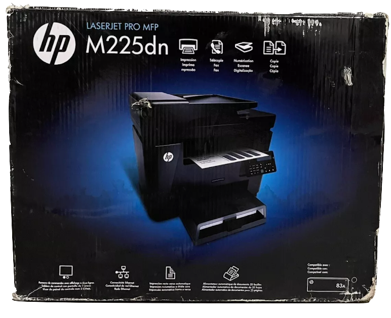 HP M225dn LaserJet Pro NEW All-in-One Laser Printer, CF484A