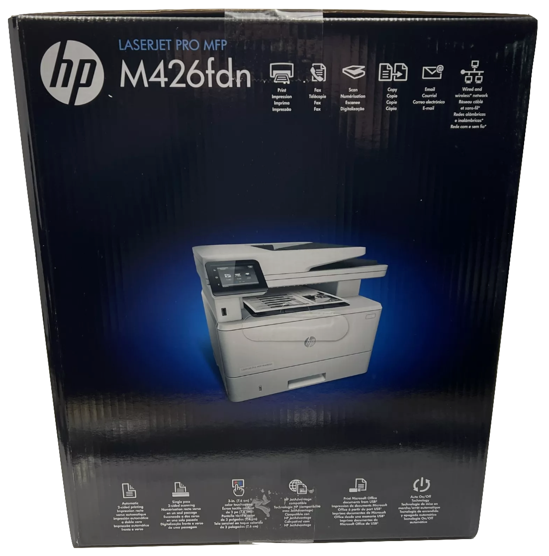 HP LaserJet Pro M426fdn NEW All-in-One Monochrome Laser Printer, F6W14A