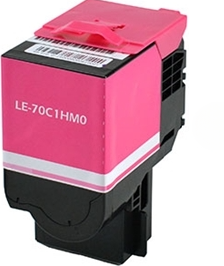 Lexmark 701HM Toner Cartridge, Magenta 3K High Yield, 70C1HM0