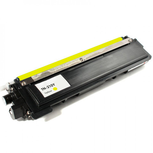 Brother DCP-9010/HL-3040 Remanufactured Toner Cartridge, Yellow 1.4K Yield Compatible, TN210Y