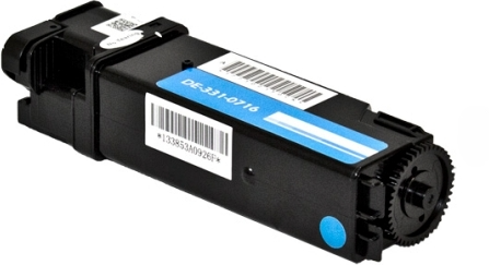 Dell 2150 Compatible Toner Cartridge, Cyan 2.5K High Yield, 331-0716