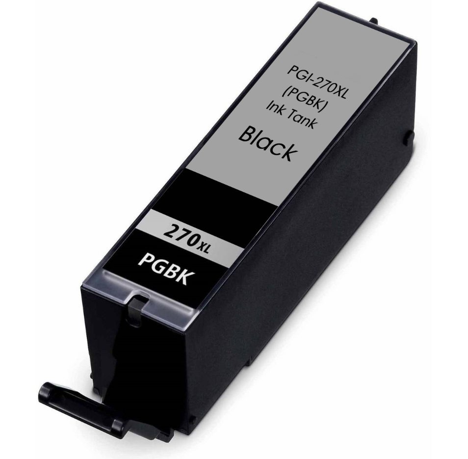Canon 270XL Remanufactured InkJet Cartridge Pigment Black 500 High Yield, PGI-270XL