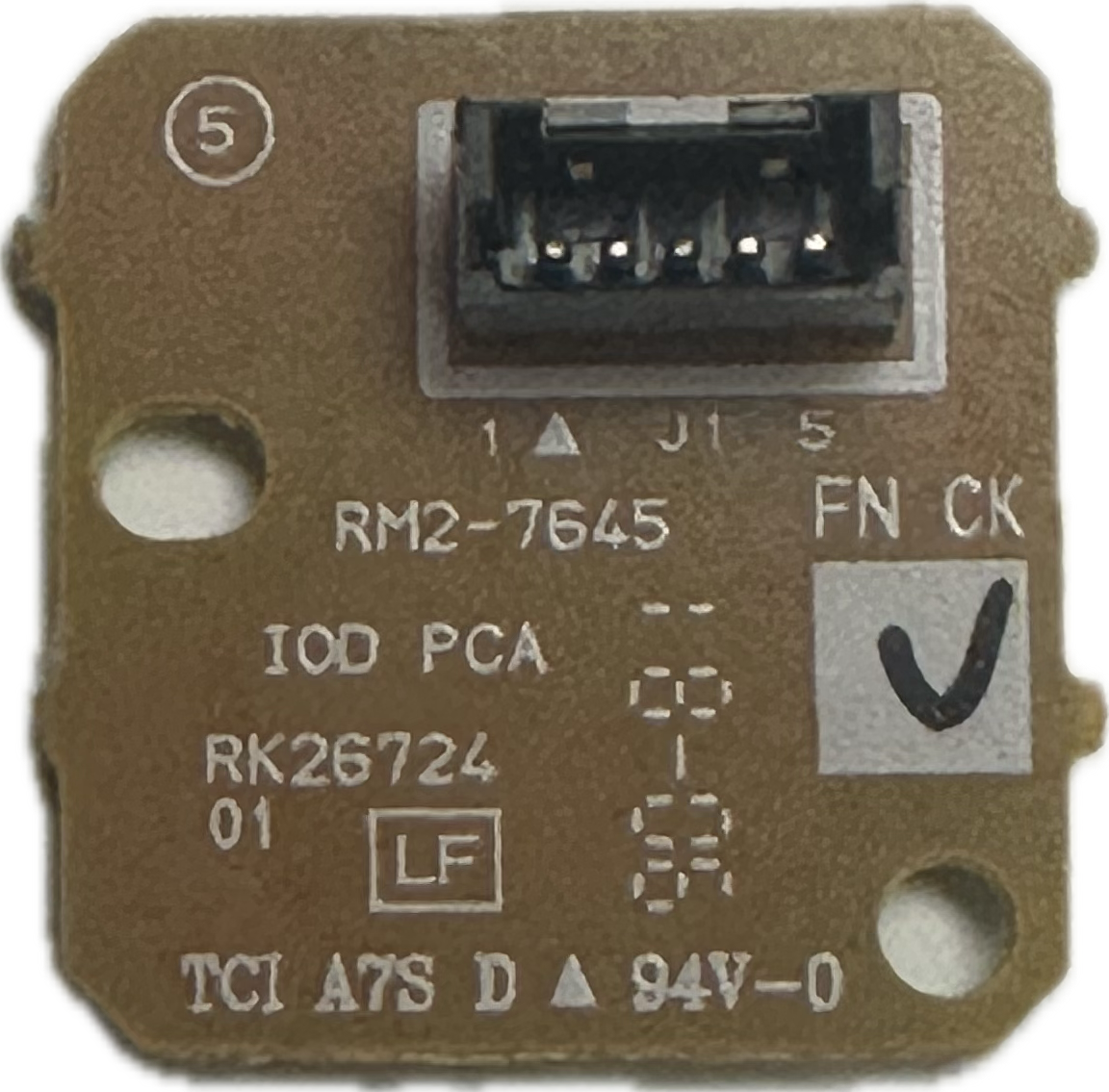 HP M604/M605/M606/M632/M633/M607/M608 Memory PC Board assembly RM2-7645