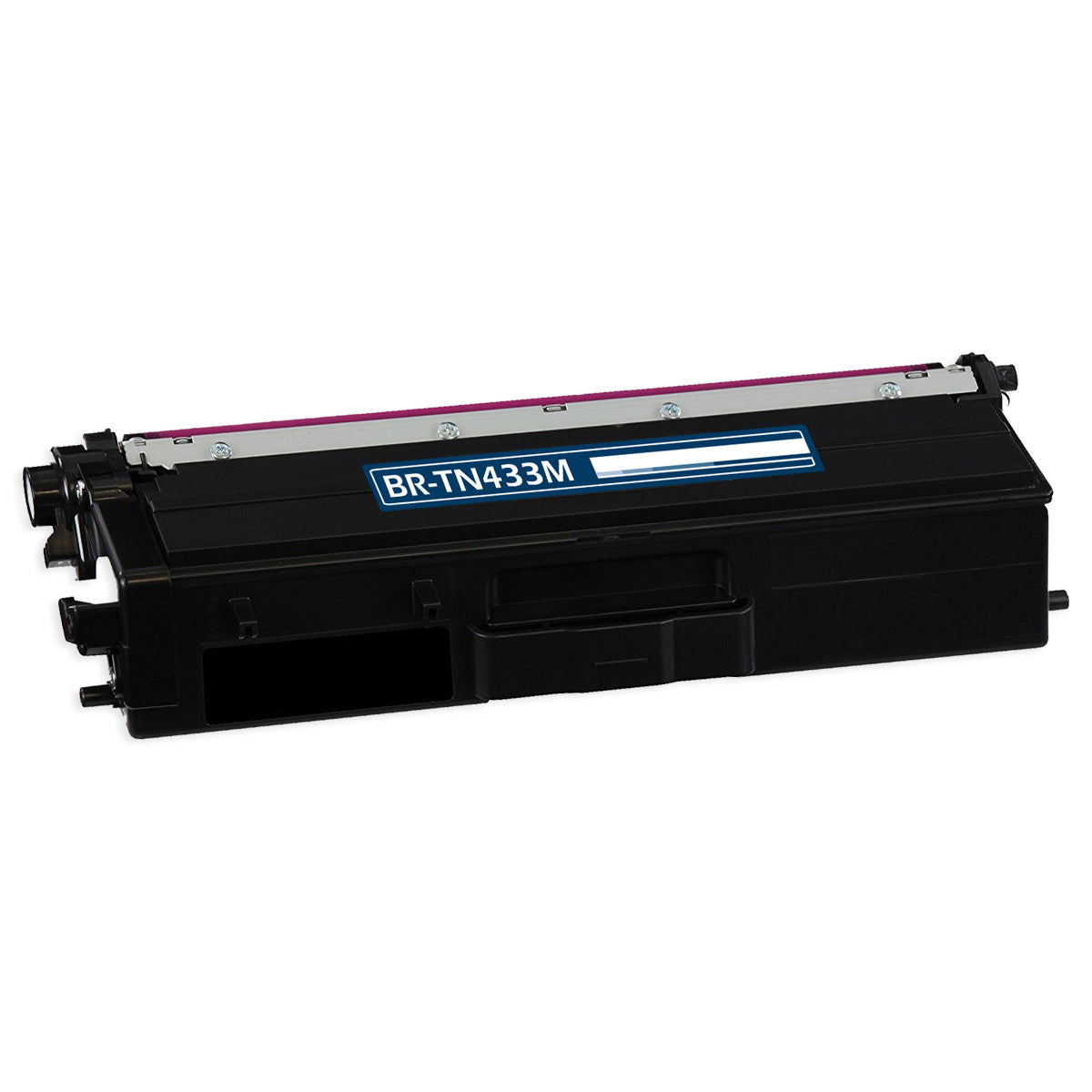 Brother L8410/L8260/L8360 Compatible Toner Cartridge, Magenta 4K High Yield, TN433M