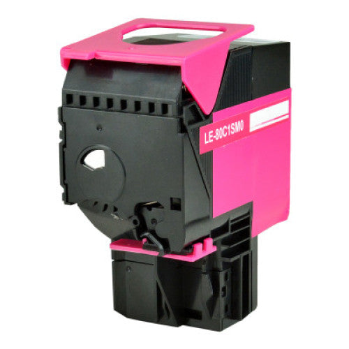 Lexmark 801SM Toner Cartridge, Magenta 2K Yield, 80C0S30