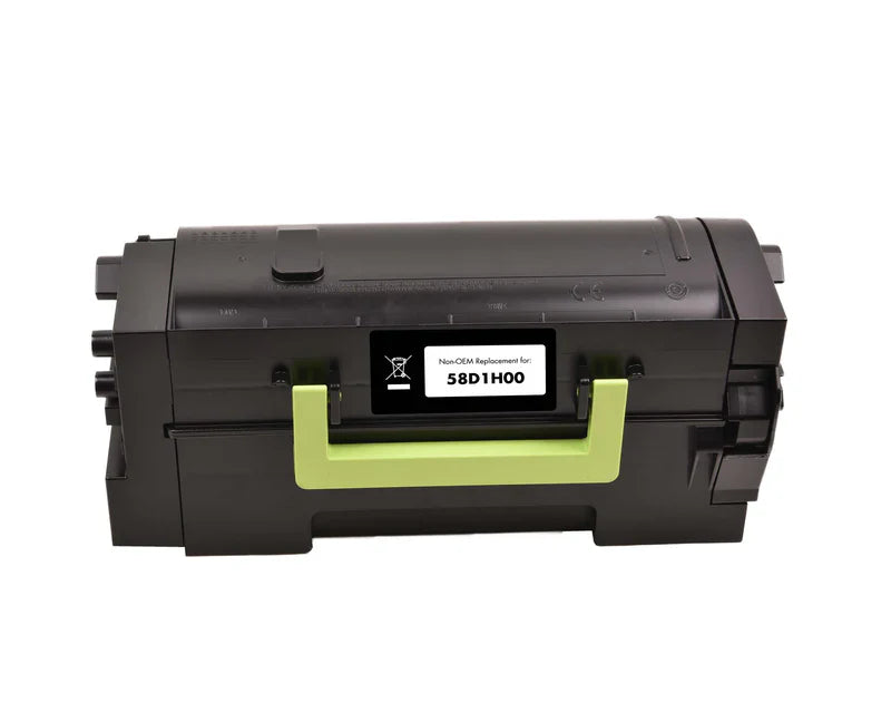 Lexmark 581H Toner Cartridge, Black 15K High Yield, 58D1H00
