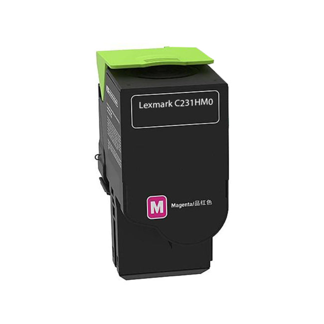 Lexmark Toner Cartridge, Magenta 2.3K High Yield, C231HM0
