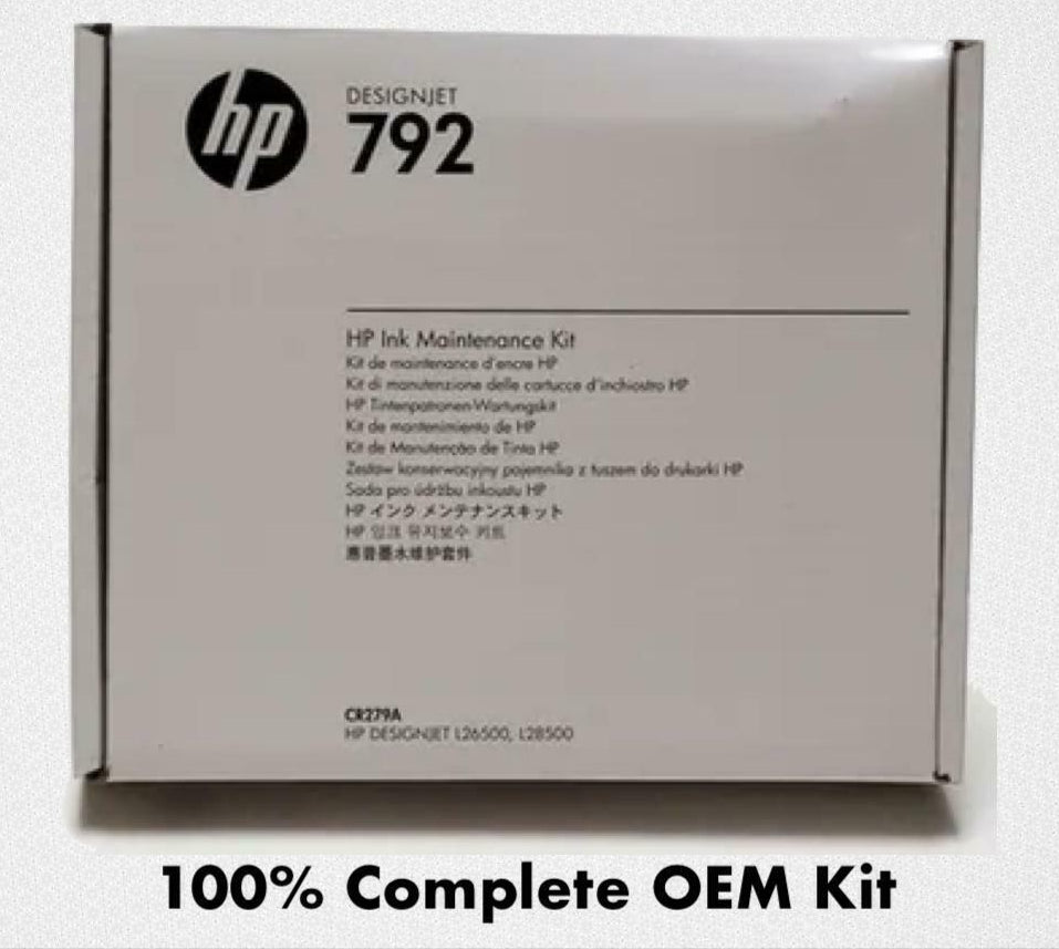 HP Complete Latex Ink Maintenance Kit For L26100 L26500 L28500 210 260, CR279A
