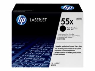 HP Black Toner Cartridge, CE255X - OEM