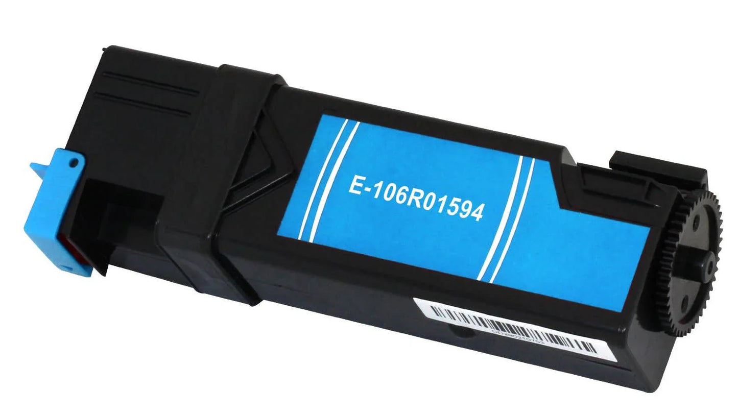 Xerox Phaser 6500 WorkCentre 6555 Compatible Toner Cartridge Cyan 2.5K High Yield, 106R01594