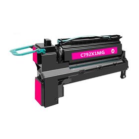 Lexmark C792 Toner Cartridge, Magenta 20K Extra High Yield, C792X1MG
