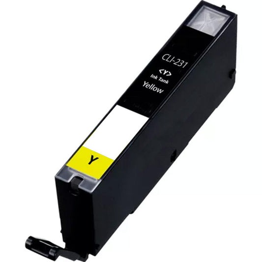Canon TS8820 Compatible Inkjet Cartridge Yellow 8.5 ML Std Yield, CLI-231Y