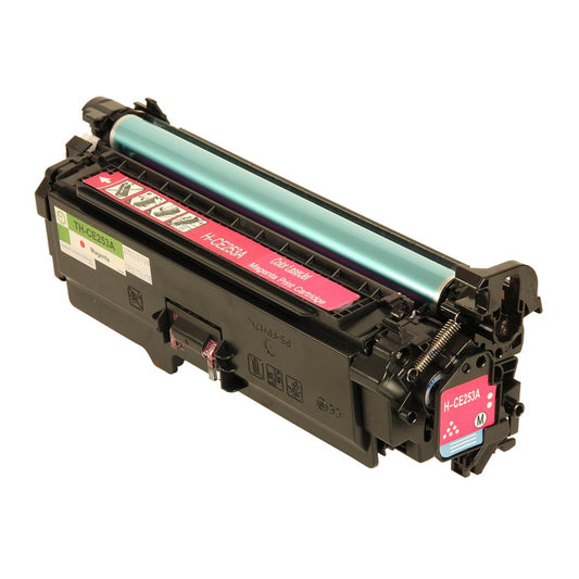 HP 504A Compatible Toner Cartridge, Magenta 7K Yield, CE253A