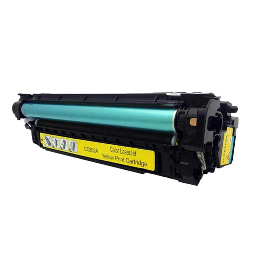 HP 648A Compatible Toner Cartridge Yellow 11K Yield Remanufactured, CE262A