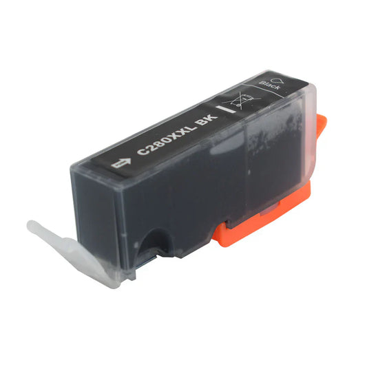 Canon 280XXL Remanufactured InkJet Cartridge Pigment Black 25.7ml Extra High Yield, PGI-280XXL