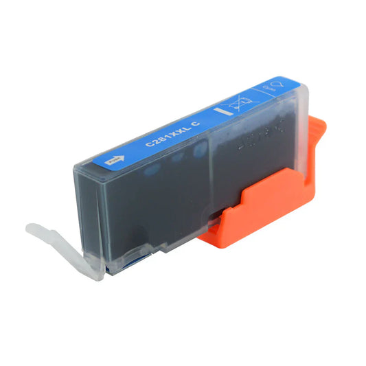 Canon 281XXL Remanufactured InkJet Cartridge Cyan 11.7ML Extra High Yield, CLI-281LC