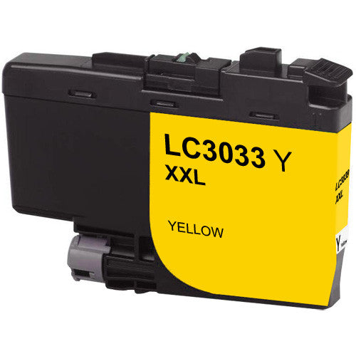Brother J995 Compatible InkJet Cartridge Yellow 1500 Super High Yield, LC3033Y