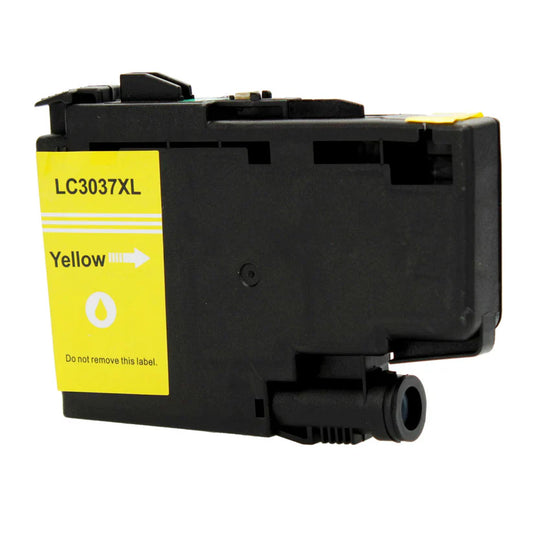 Brother J5845/J5945 Compatible InkJet Cartridge Yellow 1500 Super High Yield, LC3037Y