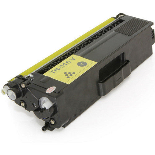 Brother 9050/9055/9270 Compatible Toner Cartridge, Yellow 3.5K High Yield, TN315Y