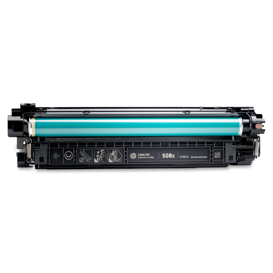 HP 508X Compatible Toner Cartridge, Cyan 9.5K High Yield, CF361X
